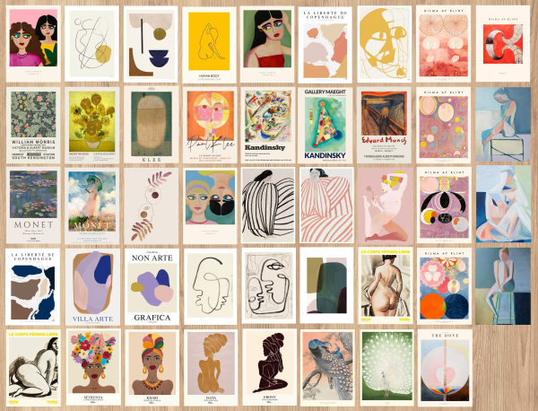 Mix Art Poster sims by simsfinds - The Sims 4 Custom Content