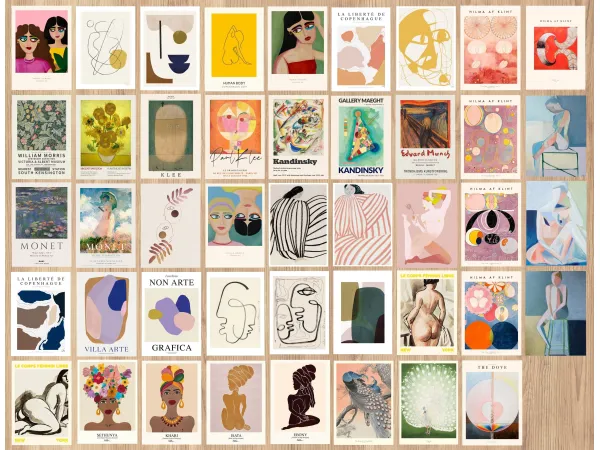 Mix Art Poster sims by Nordica - The Sims 4 Custom Content