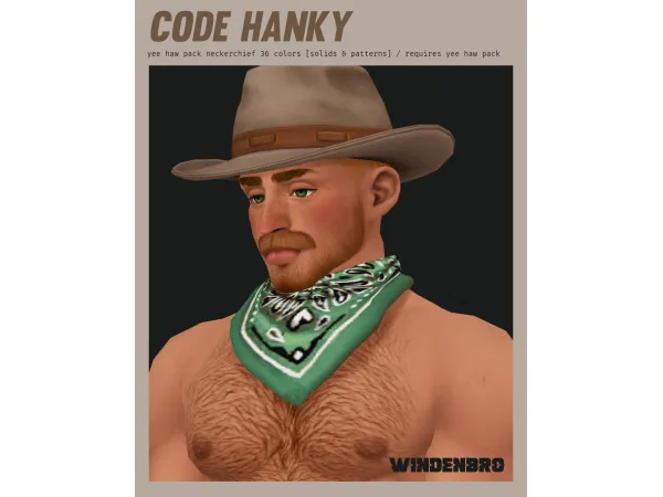 Maxis Match CODE HANKY by windenbro - The Sims 4 Custom Content