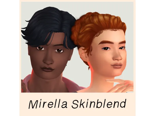 Maxis Match Mirella Skinblend by courierseis - The Sims 4 Custom Content