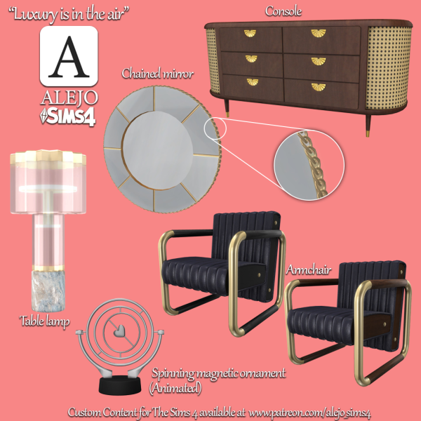 Alpha Luxury is in the air by simsfinds - The Sims 4 Custom Content