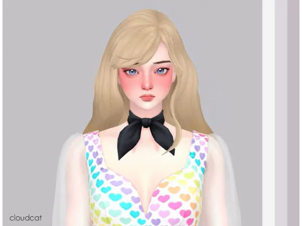 Maxis Match Classic Scarf by cloudcatsims - The Sims 4 Custom Content