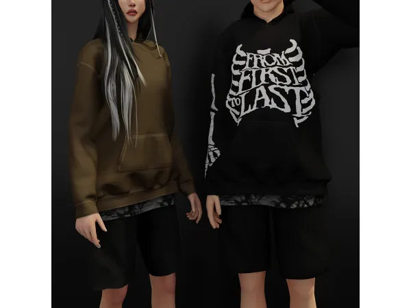 SOLO HOODIE AND COMPLETE OUTFIT MALE/FEM