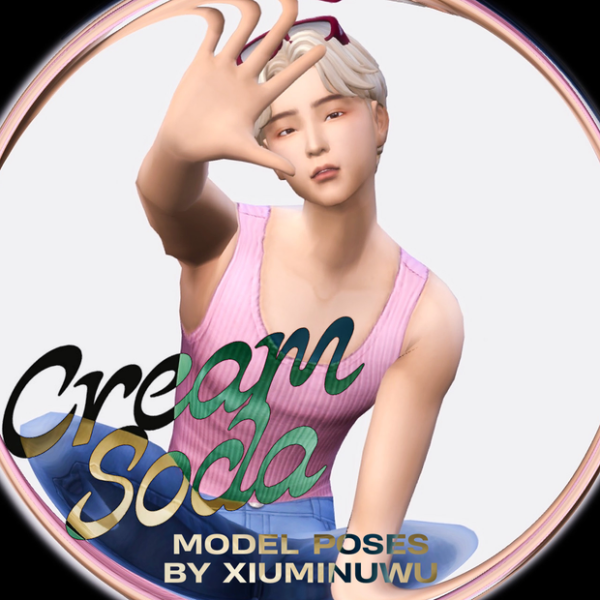 Maxis Match Cream Soda Model Poses by simsfinds - The Sims 4 Custom Content