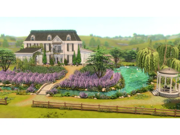 Maxis Match lavender chateau no - The Sims 4 Custom Content