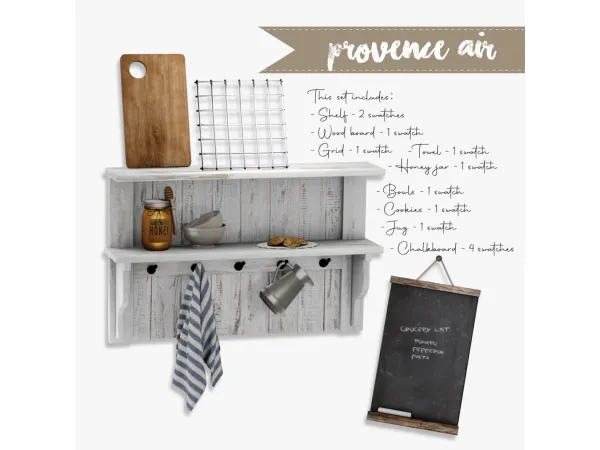 Mix Provence Air Collection - The Sims 4 Custom Content
