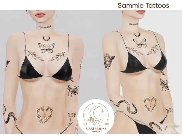 Sammie Tattoos set