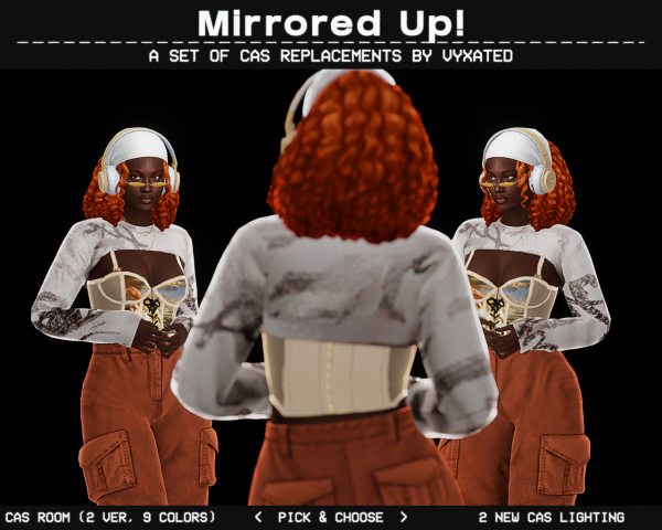 Alpha _ CAS Replacements Set 02 by simsfinds - The Sims 4 Custom Content