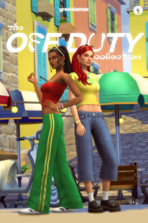 Maxis Match The Offduty Collection patron download by simsfinds - The Sims 4 Custom Content