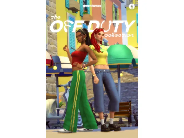Maxis Match The Offduty Collection patron download by greenllamas - The Sims 4 Custom Content