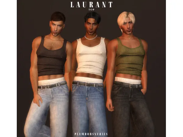 LAURANT | top & jeans by plumbobsnfries