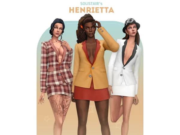 Henrietta Set by Solistair