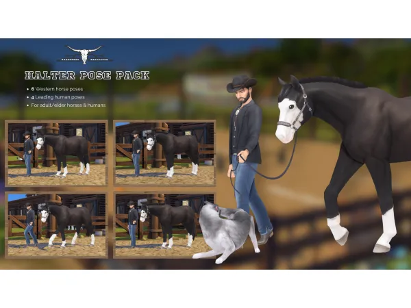 Maxis Match Halter Pose Pack (10 poses) by simsfinds - The Sims 4 Custom Content