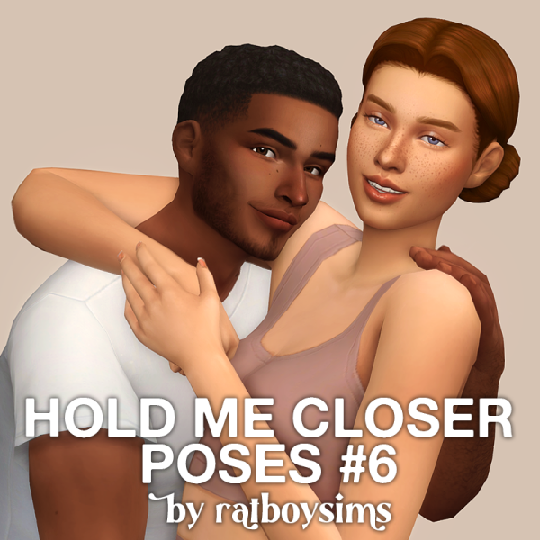 Maxis Match hold me closer poses 6 by simsfinds - The Sims 4 Custom Content