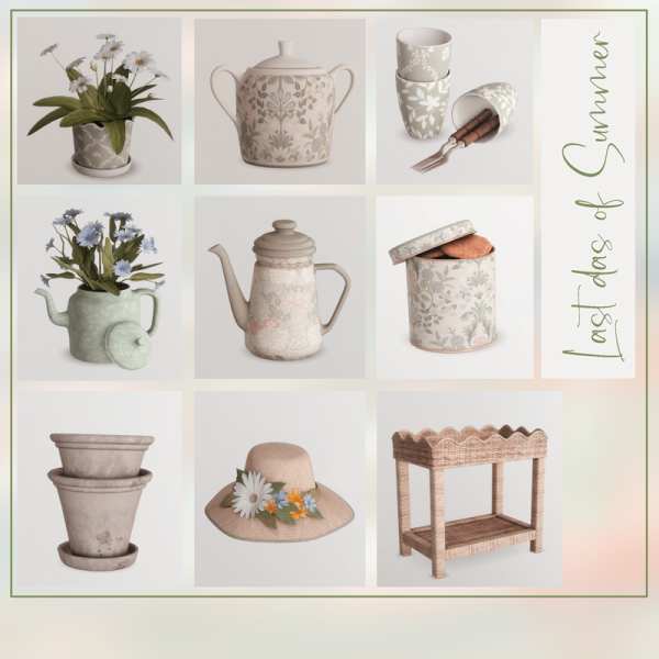 Alpha Last days of summer by pinkbox_anye - The Sims 4 Custom Content