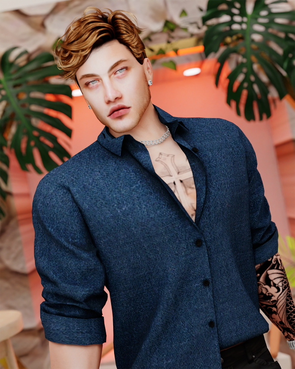 Alpha heitor male sim by lamontcreatorr - The Sims 4 Custom Content