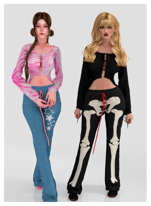 Alpha KITTEN PHOEBY SET by ohmybunnny2 - The Sims 4 Custom Content