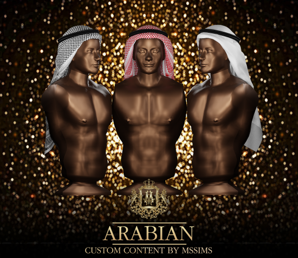 Alpha ARABIAN by simsfinds - The Sims 4 Custom Content
