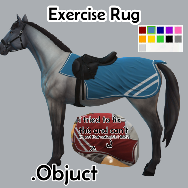 Maxis Match Exercise Rug by simsfinds - The Sims 4 Custom Content