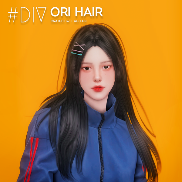 Alpha SIMS4 Ori Hair by simsfinds - The Sims 4 Custom Content