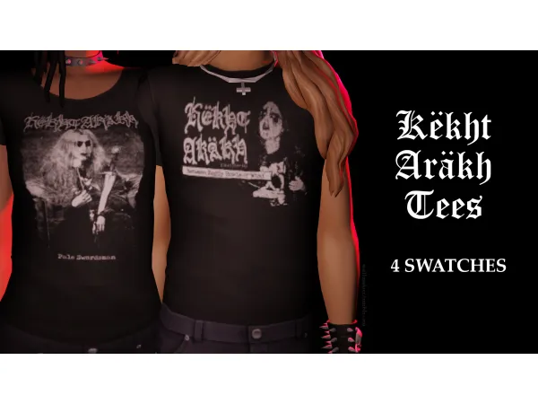 Maxis Match kekht arakh tees by mellosakicc - The Sims 4 Custom Content