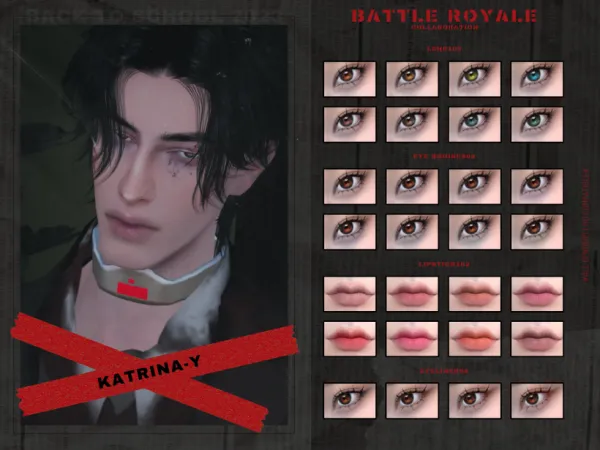 Mix Battle Royale Collaboration - The Sims 4 Custom Content