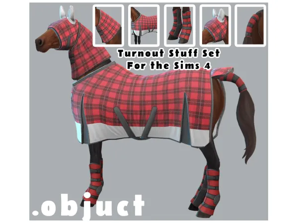 Maxis Match Turn out Stuff Set by Objuct - The Sims 4 Custom Content