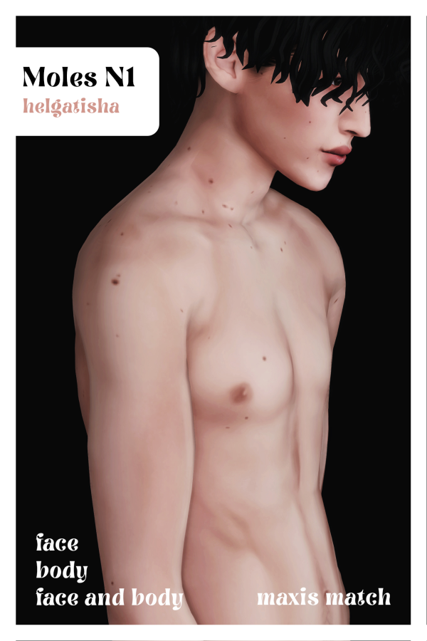 Alpha Moles N1 by simsfinds - The Sims 4 Custom Content