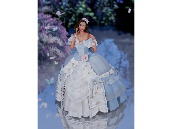 A Mask Of Blossoms by Simsonico