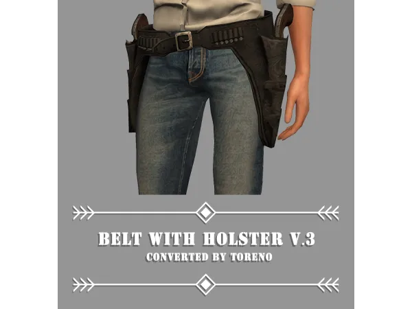 Maxis Match Revolver Holder - The Sims 4 Custom Content