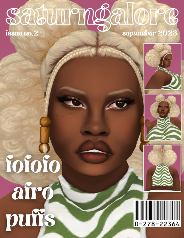 Maxis Match fofofo afro puffs by simsfinds - The Sims 4 Custom Content