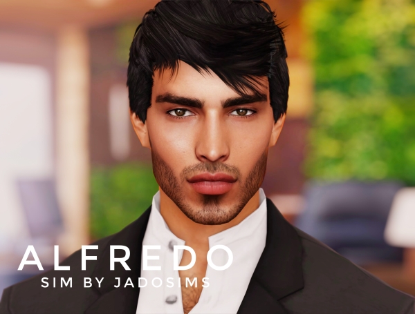 Alpha Alfredo (sim) by shopwithflynnn - The Sims 4 Custom Content