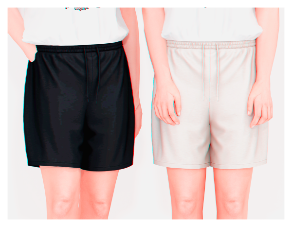 Alpha Peter Shorts (Child Version) by plbsims - The Sims 4 Custom Content