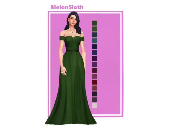 Maxis Match Pine ball gown waltzing poses and decos - The Sims 4 Custom Content