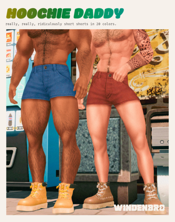 Maxis Match HOOCHIE DADDY by simsfinds - The Sims 4 Custom Content