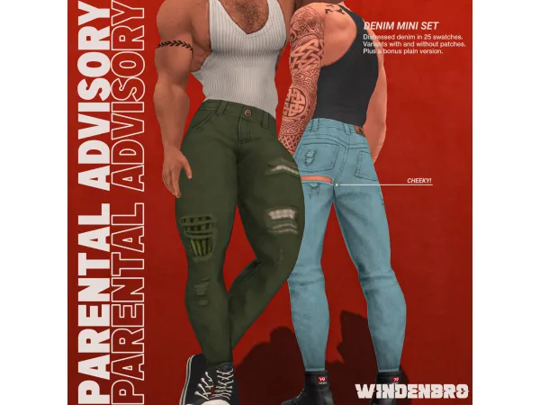 Maxis Match PARENTAL ADVISORY - The Sims 4 Custom Content