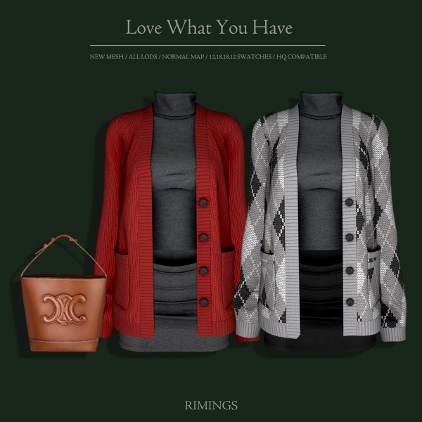 Alpha [RIMINGS] Love What You Have by simsfinds - The Sims 4 Custom Content