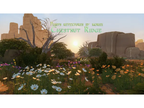 Mix Plants retextures for Chestnut Ridge EP14 by simsfinds - The Sims 4 Custom Content