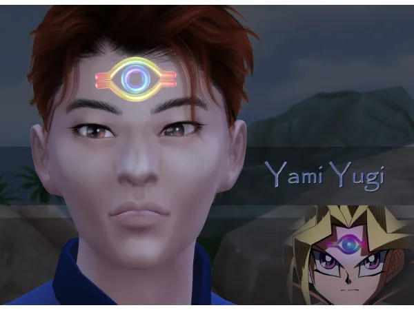 Mix Glowing Eye of Anubis from YuGiOh by simsfinds - The Sims 4 Custom Content