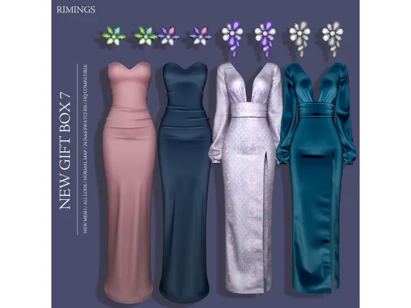 Alpha [RIMINGS] NEW GIFT BOX 7 by RIMINGS - The Sims 4 Custom Content