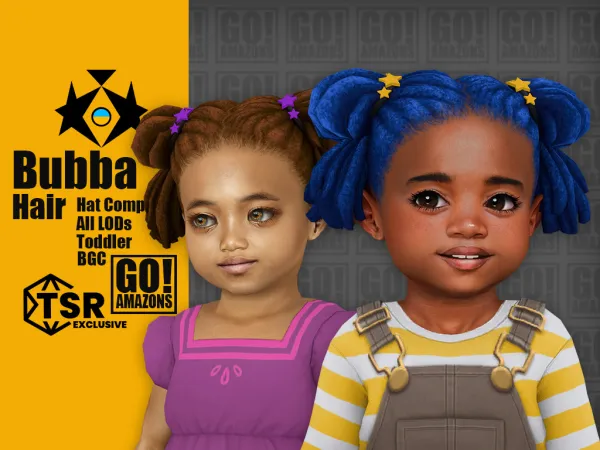 Maxis Match BUBBA by goamazons - The Sims 4 Custom Content