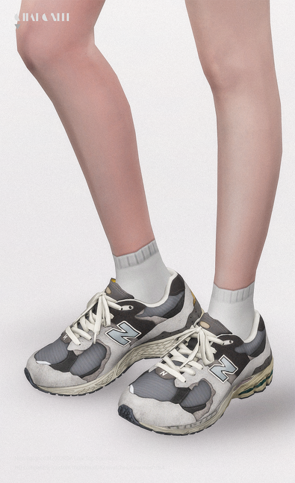 Alpha New Balance M2002RDA Low Top Sneakers by simsfinds - The Sims 4 Custom Content
