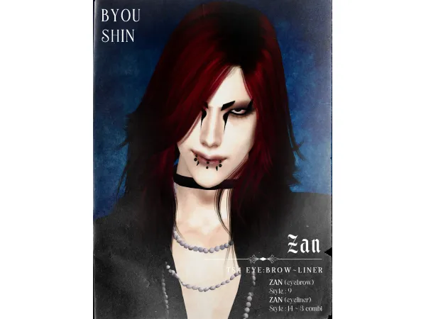 [BYOU-SHIN] Zan (Eye:Brow~Liner)