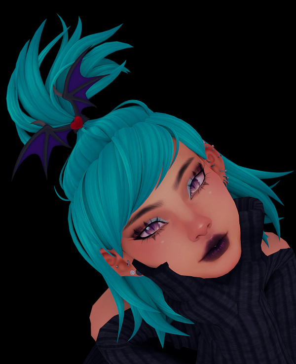 Maxis Match Komori Hair by simsfinds - The Sims 4 Custom Content