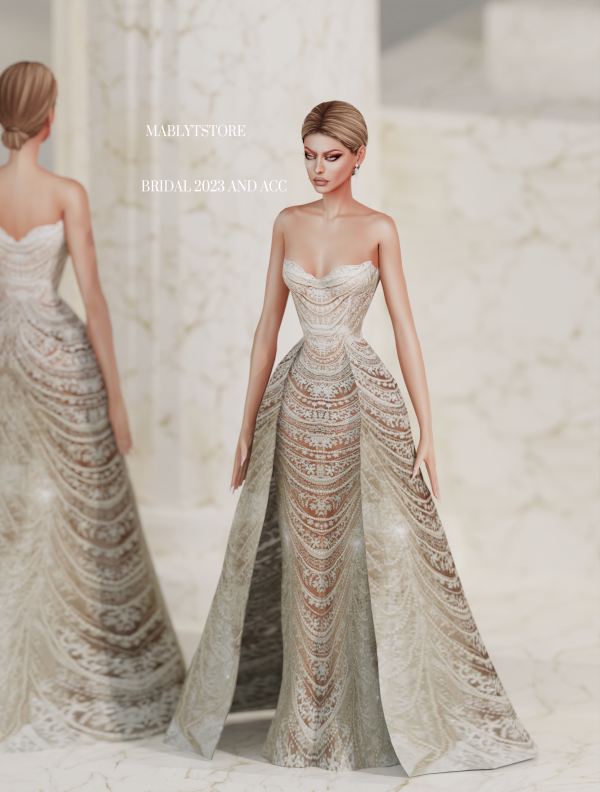 Alpha BRIDAL 2023 by simsfinds - The Sims 4 Custom Content
