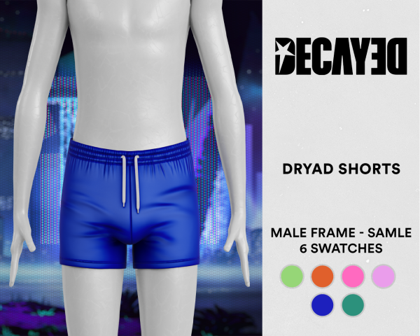 Mix Dryad Shorts (Sample) by simsfinds - The Sims 4 Custom Content