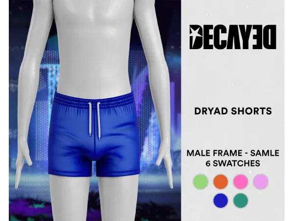 Dryad Shorts (Sample) by DECAYED