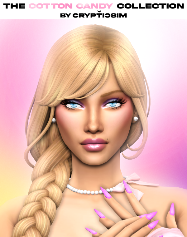 Maxis Match the cotton candy collection by simsfinds - The Sims 4 Custom Content