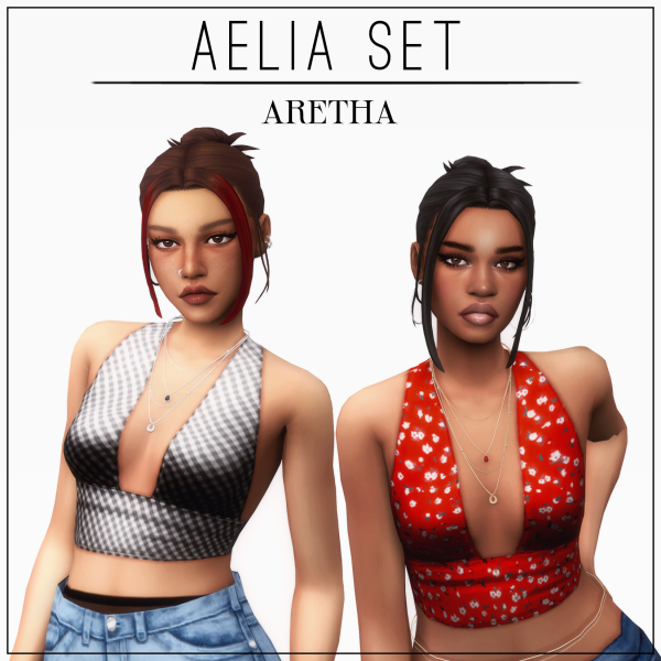 Maxis Match aelia set by simsfinds - The Sims 4 Custom Content