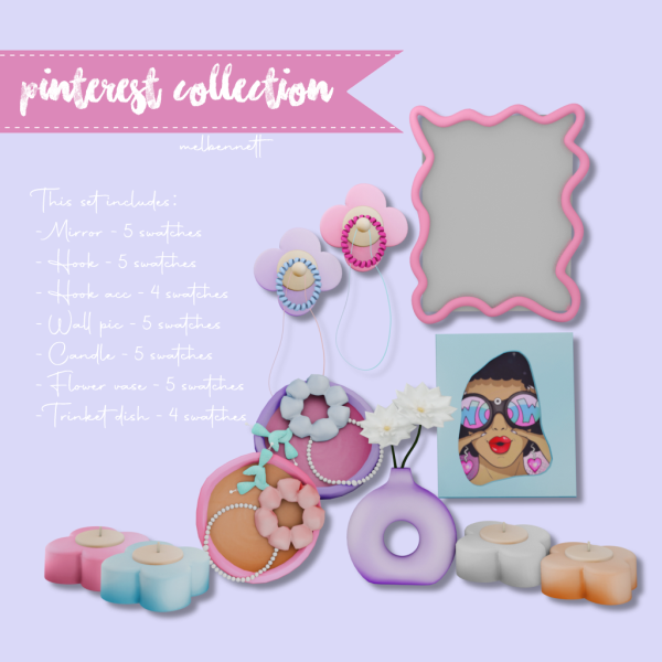 Mix Pinterest Collection by melbennett - The Sims 4 Custom Content